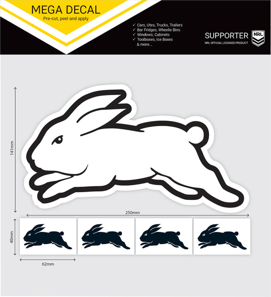 Rabbitohs Secondary Mega Decal (2021)