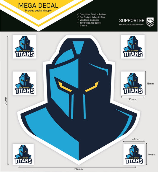 Titans Secondary Mega Decal (2022)