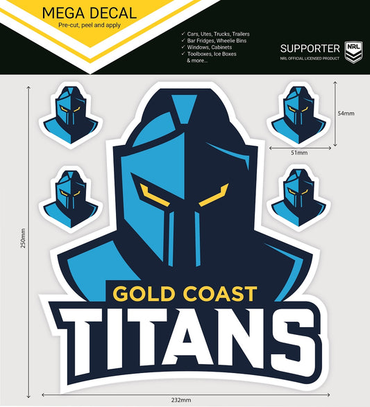 Titans Mega Decal (2022)