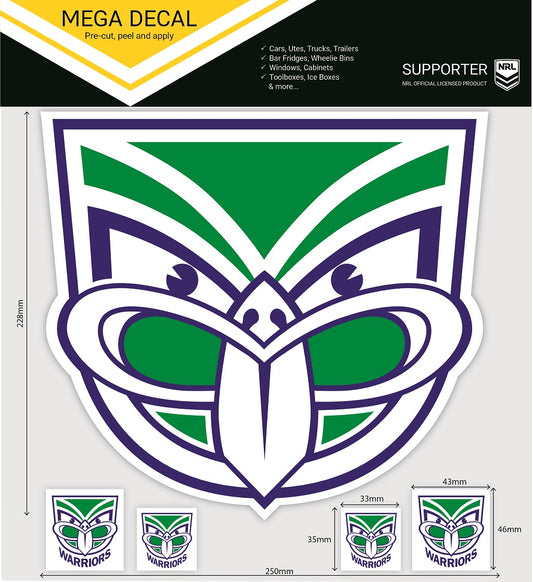 Warriors Secondary Mega Decal (2021)