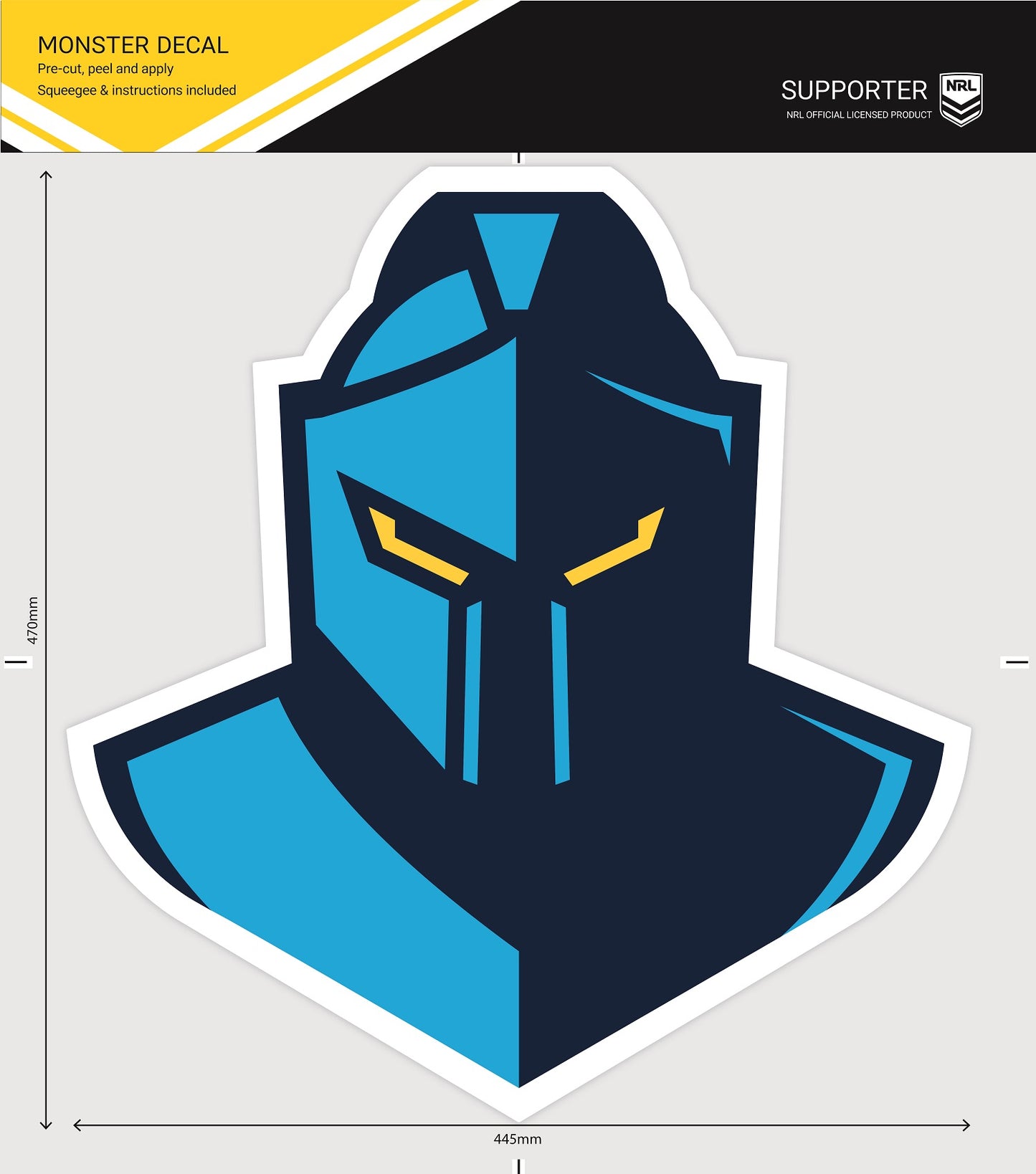 Titans Monster Decal Secondary Logo (2022)