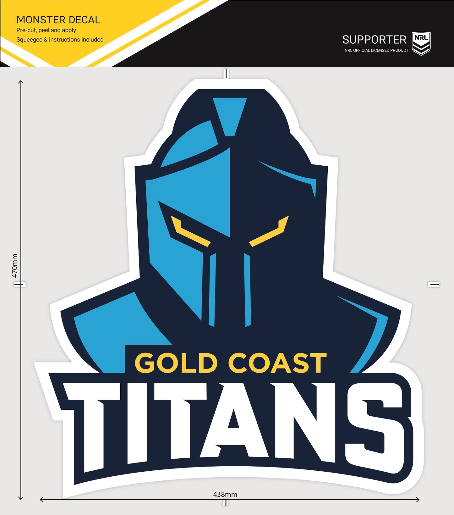 Titans Monster Decal (2022)