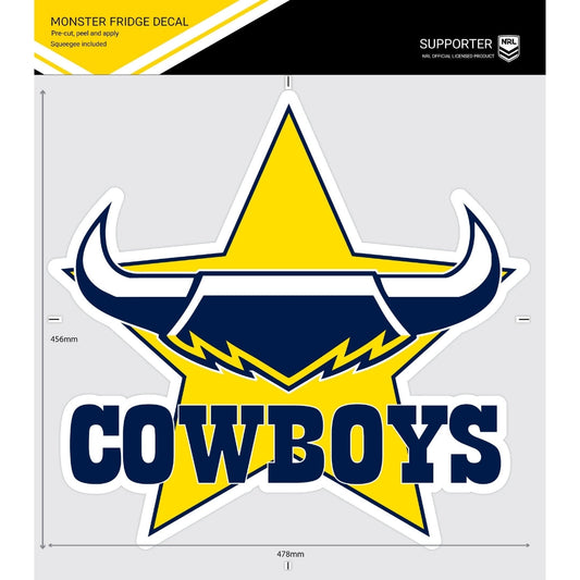Cowboys Monster Fridge Decal