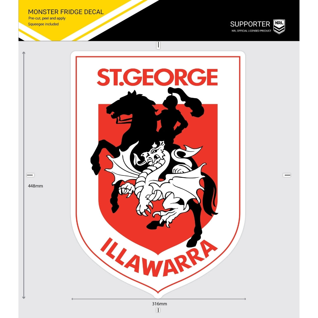 Dragons Monster Fridge Decal