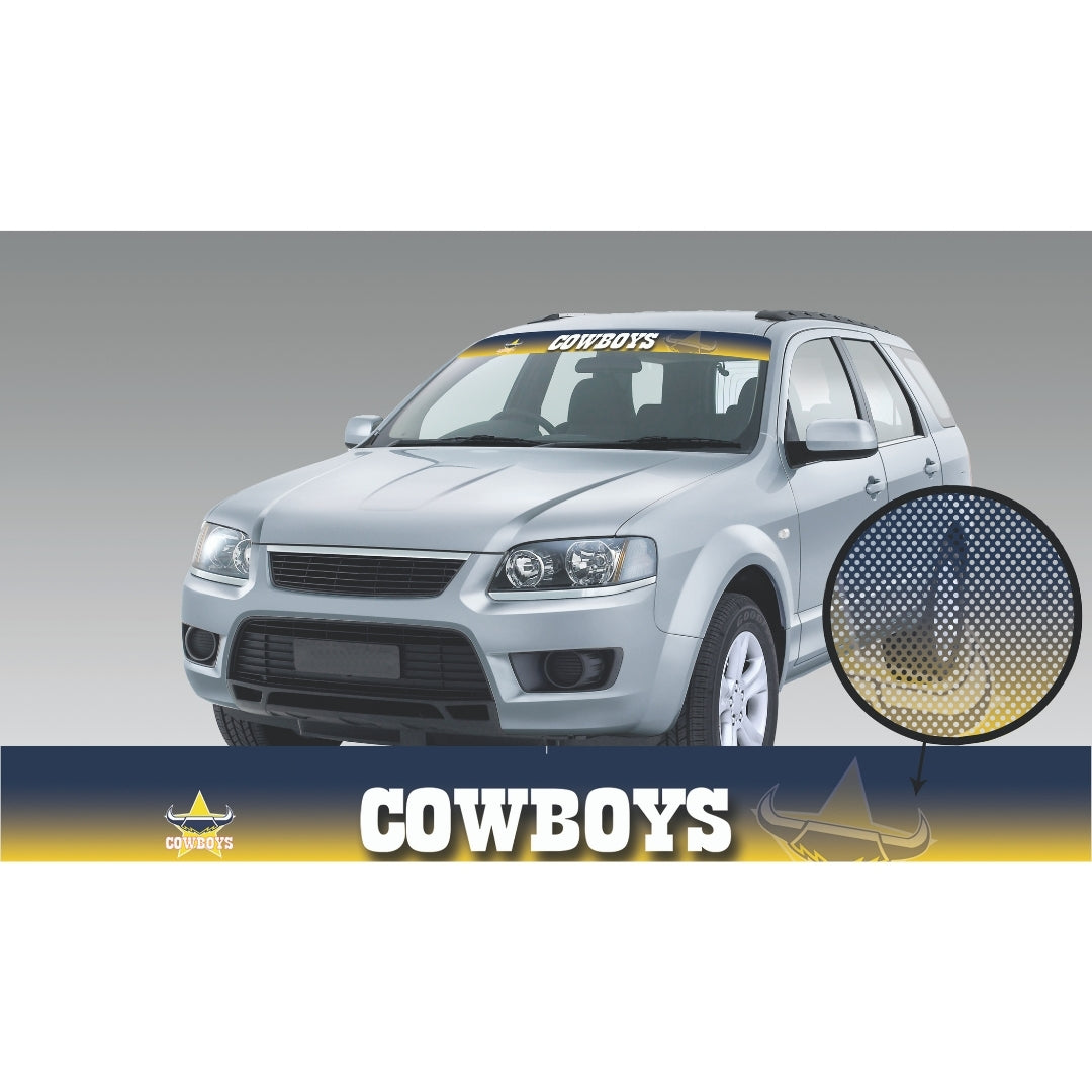 Cowboys See-Thru Sun Visor