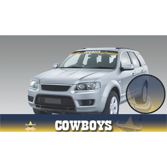 Cowboys See-Thru Sun Visor