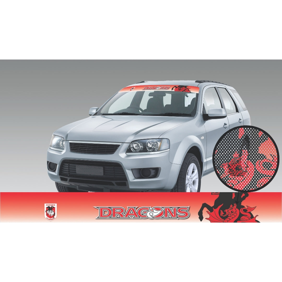 Dragons See-Thru Sun Visor