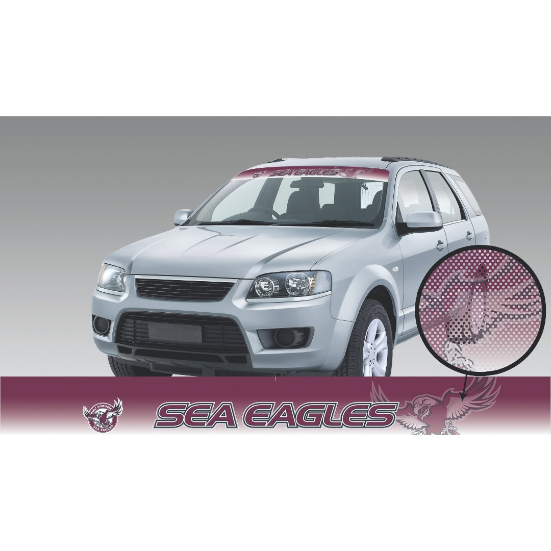 Sea Eagles See-Thru Sun Visor