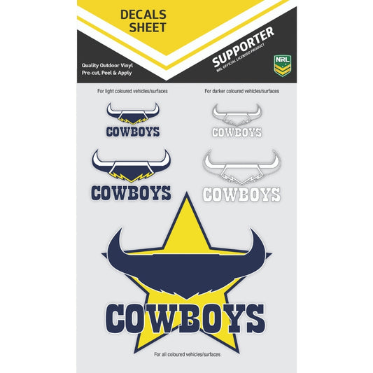 Cowboys Decals Sheet