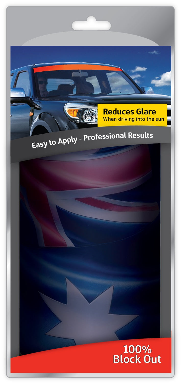 Australian Flag Block Out Sun Visor