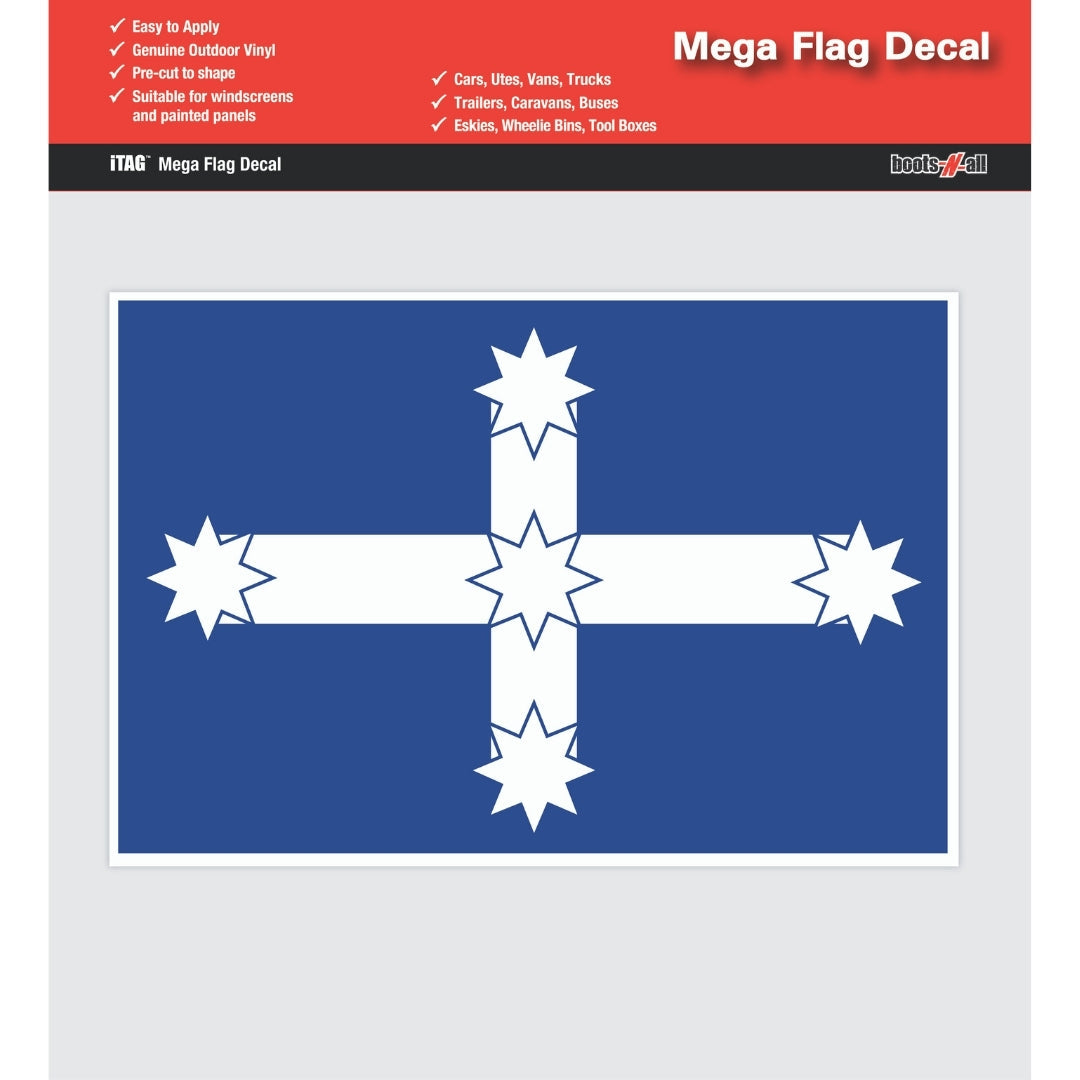 Eureka Mega Flag Decal