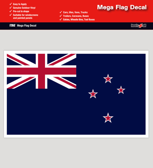 New Zealand Flag Mega Decal