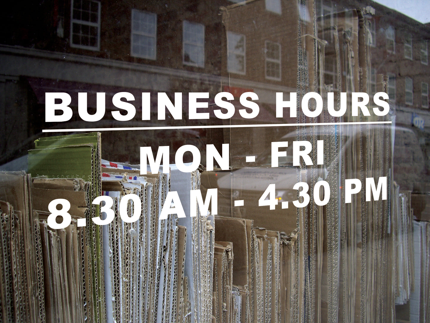 Personalised Message Decals - Lowercase