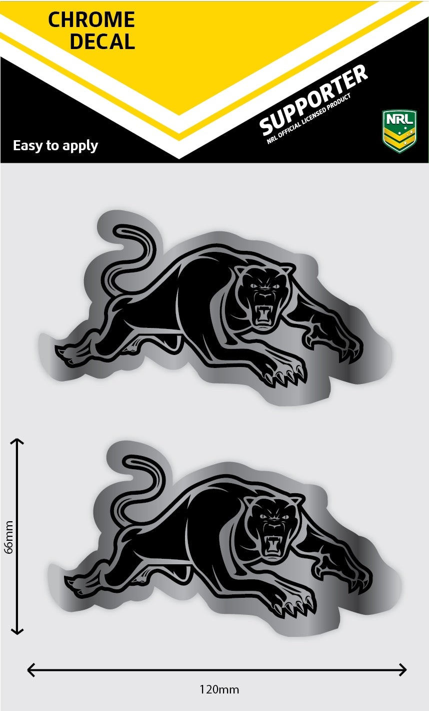 Panthers Chrome Decal (2019)