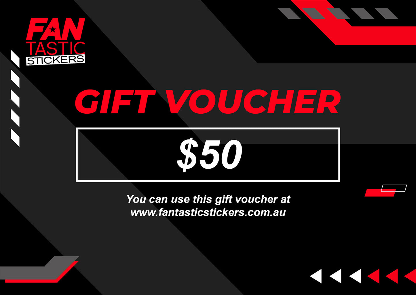 FANtastic Stickers Gift Voucher