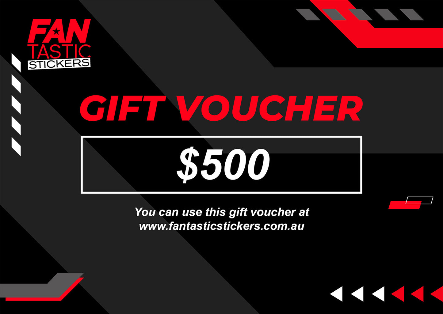 FANtastic Stickers Gift Voucher