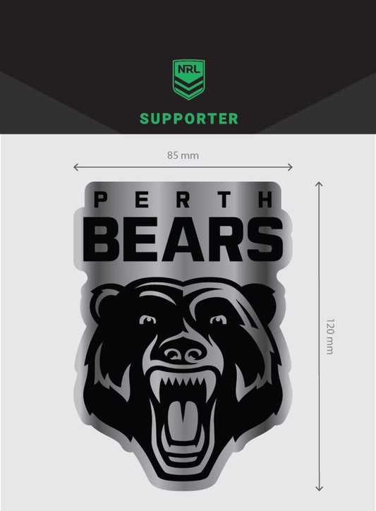 Perth Bears Chrome Decal