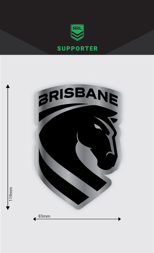 Broncos Chrome Decal