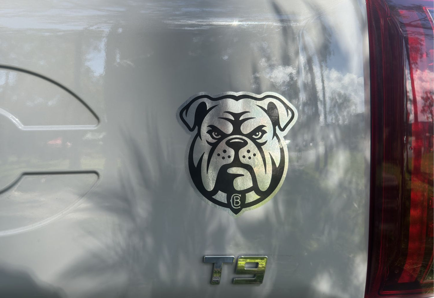 Bulldogs Chrome Decal