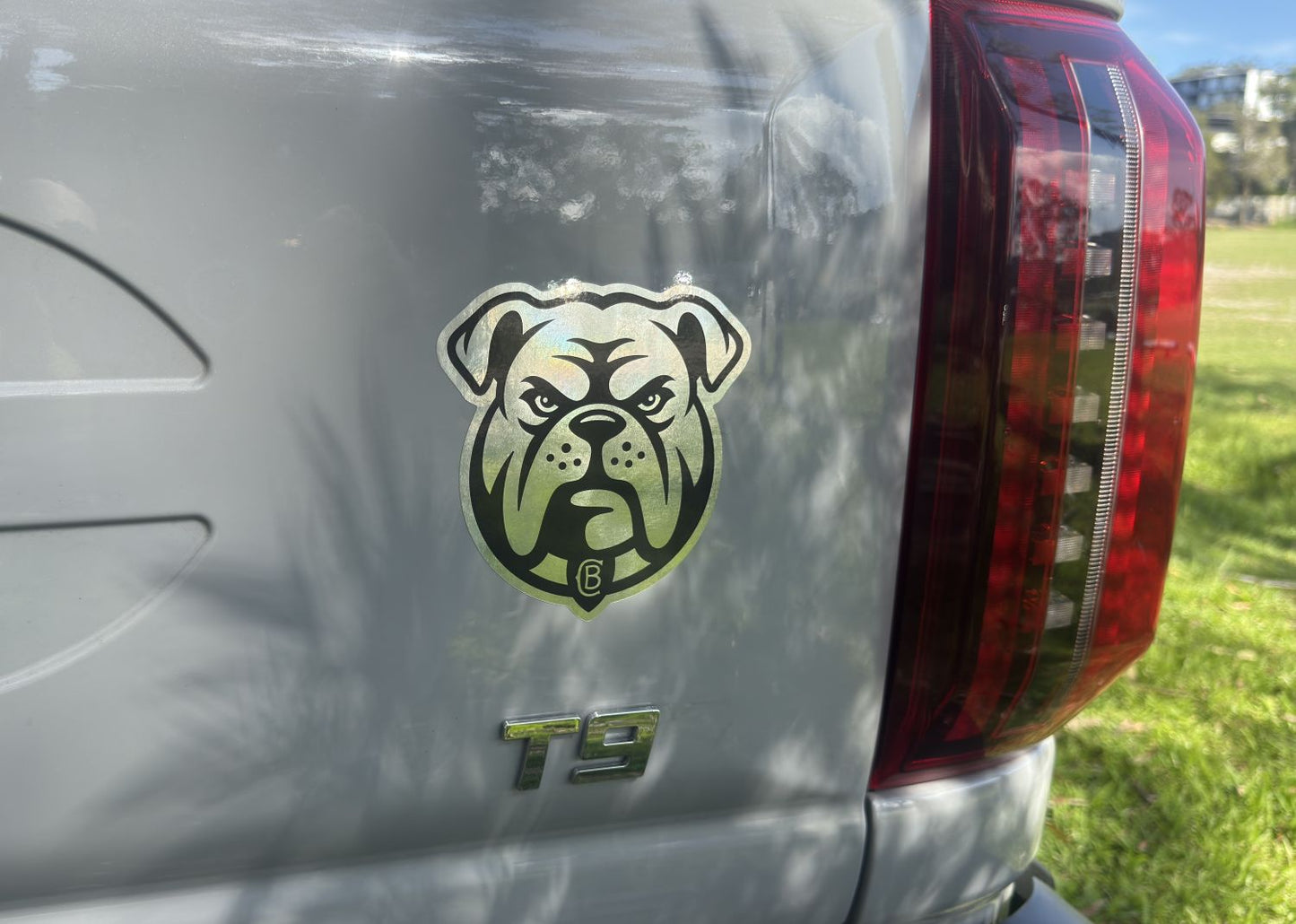 Bulldogs Chrome Decal