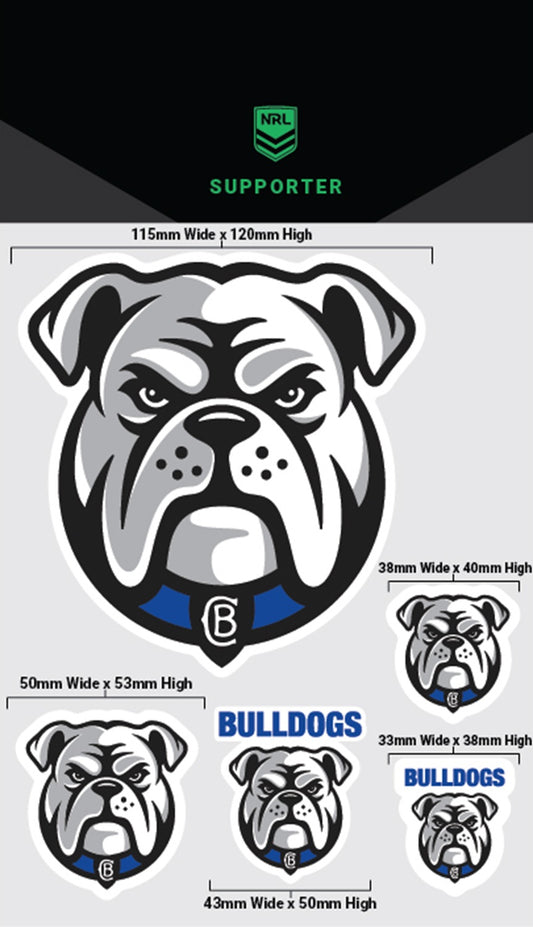 Bulldogs Decals Sheet