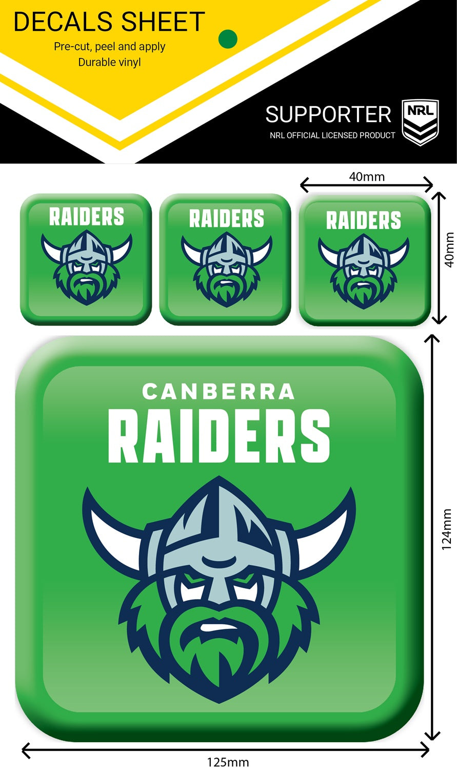 Raiders App Icon Decals Sheet (2024)