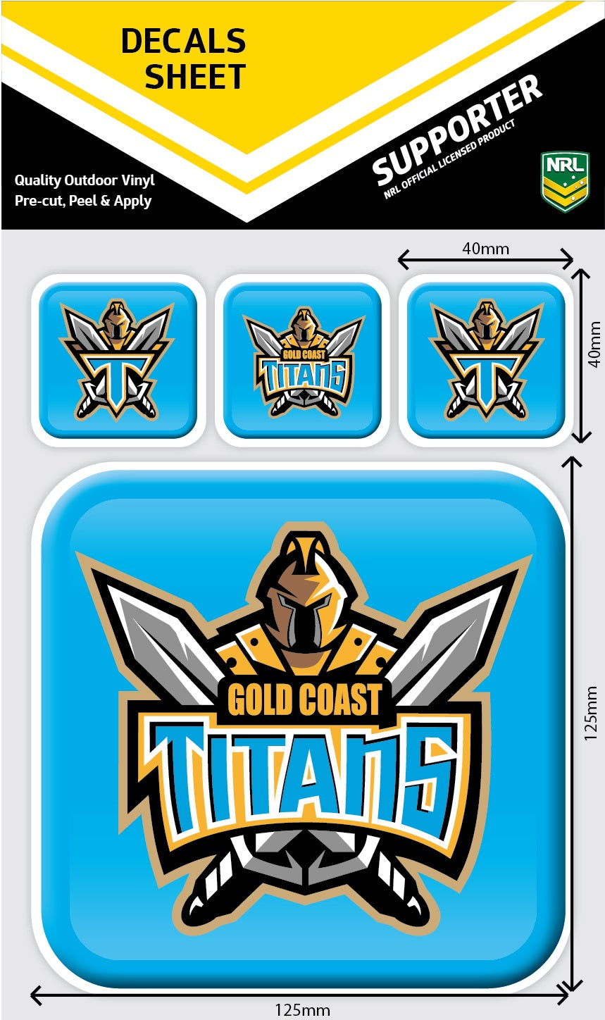 Titans Rivalry Decal Titans App Icon Decals Sheet – FANtastic Stickers