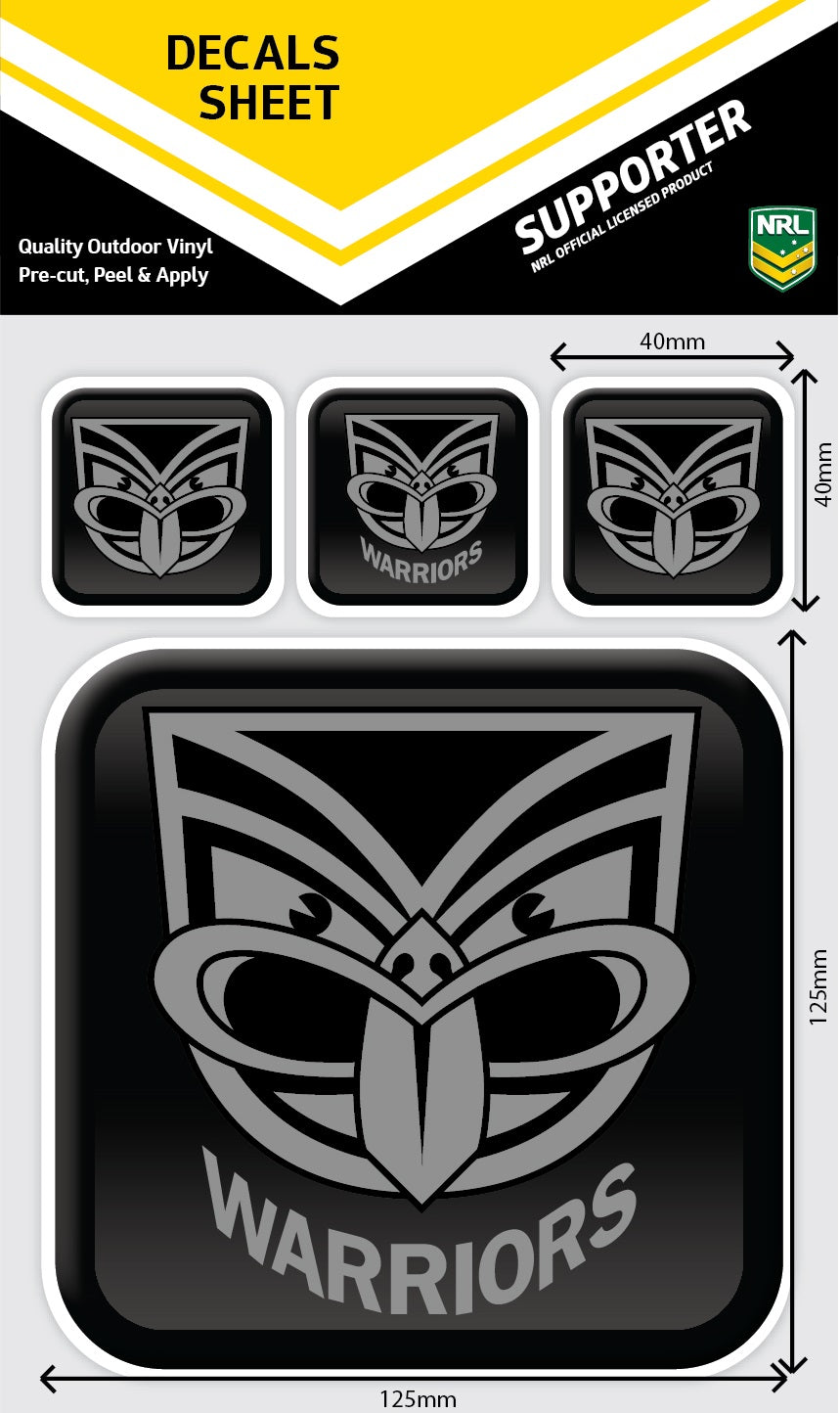 Warriors App Icon Decals Sheet