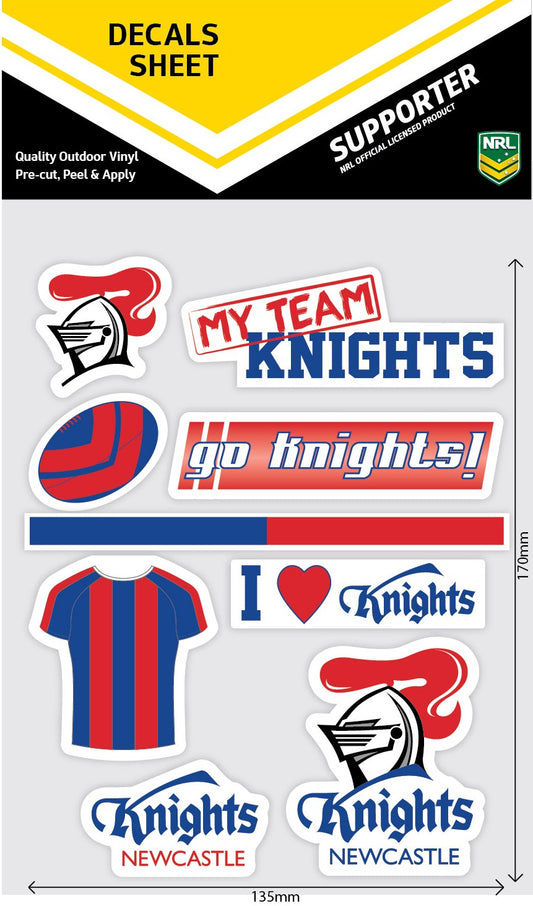 Knights Mixed Decals Sheet