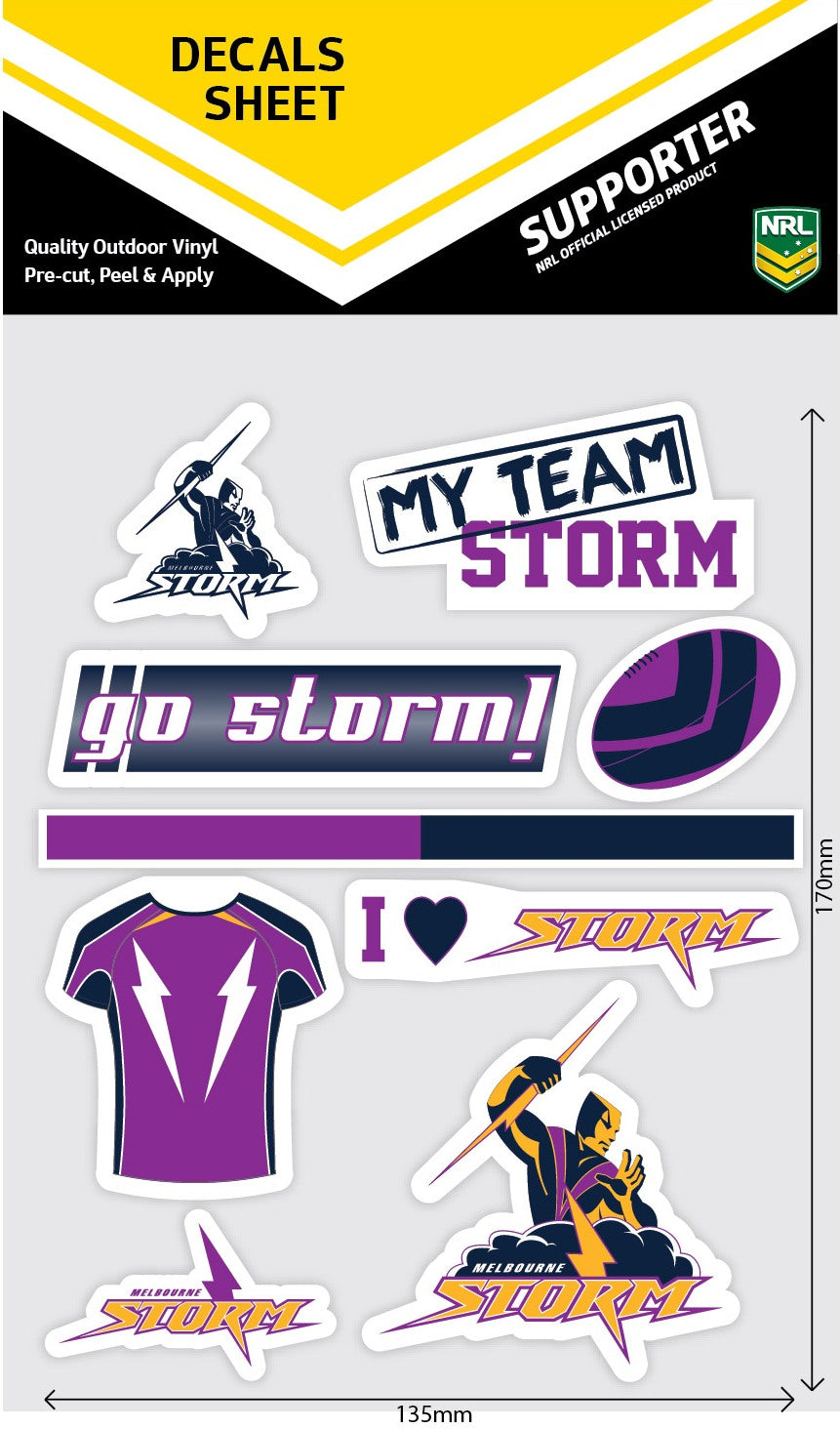 Storm Mixed Decals Sheet – FANtastic Stickers
