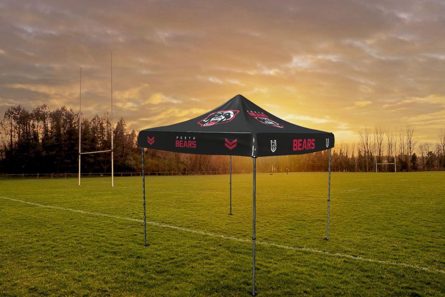 NRL Perth Bears Gazebo Canopy