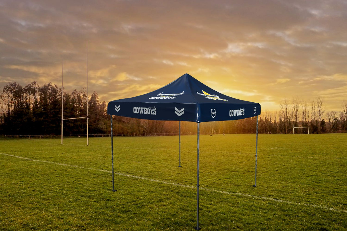 NRL North Qld Cowboys Gazebo Canopy
