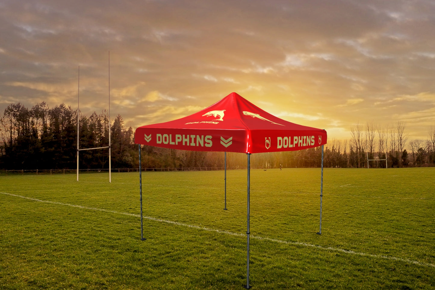 NRL Dolphins Gazebo Canopy