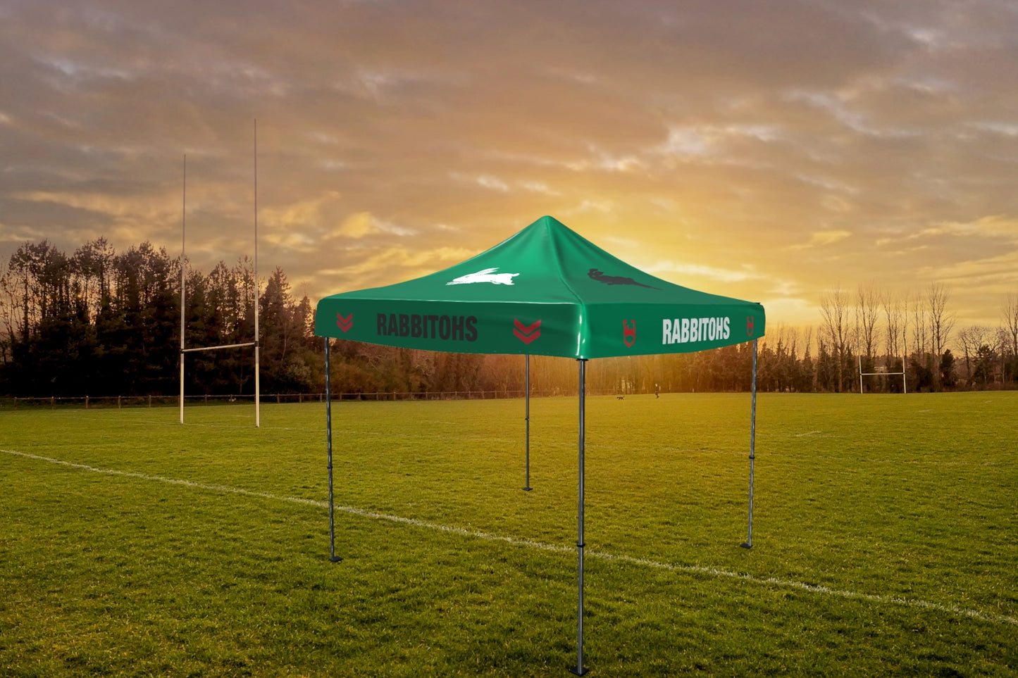 NRL South Sydney Rabbitohs Gazebo Canopy