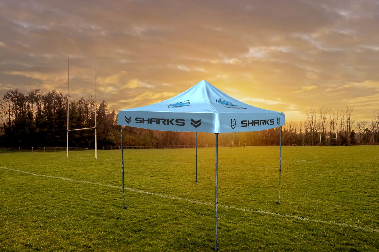 NRL Cronulla Sharks Gazebo Canopy