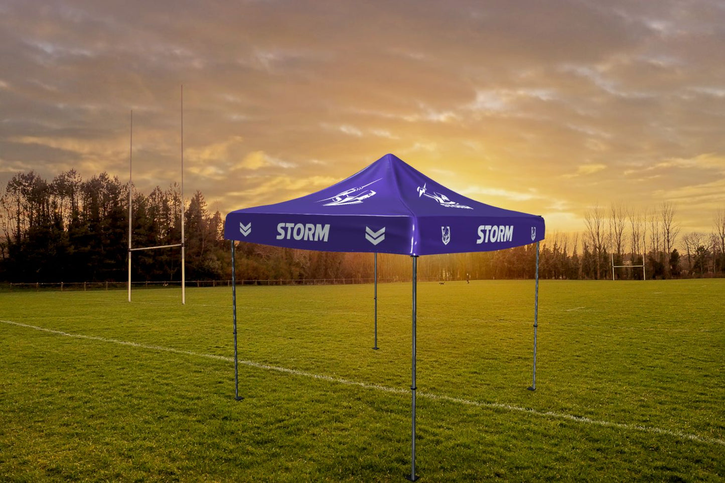 NRL Melbourne Storm Gazebo Canopy