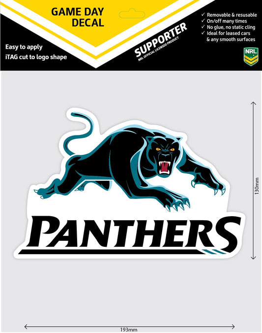 Panthers Game Day Decal