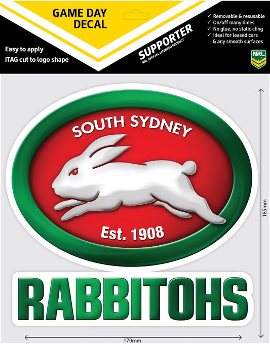 Rabbitohs Game Day Decal