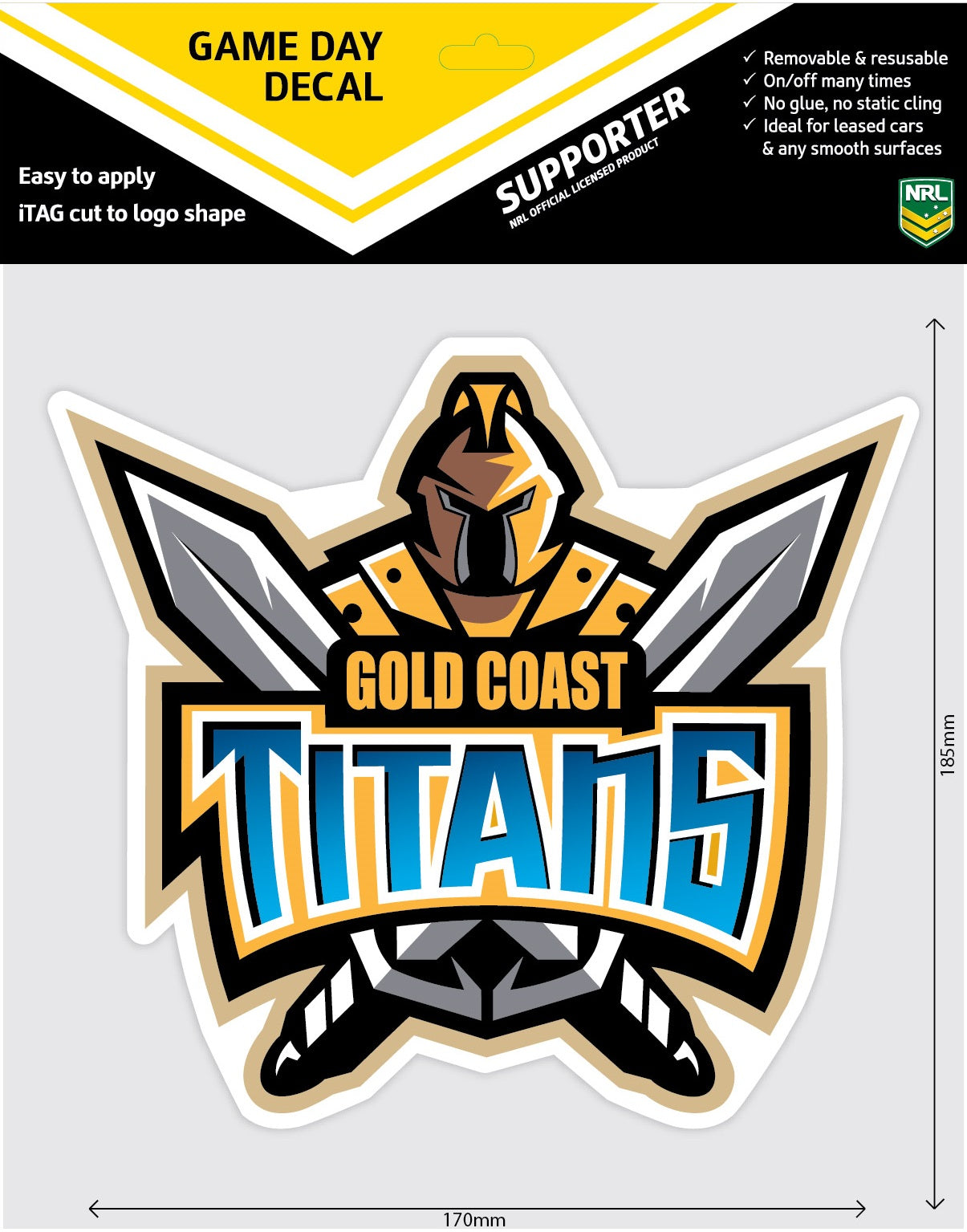 Titans Rivalry Decal Titans Game Day Decal – FANtastic Stickers