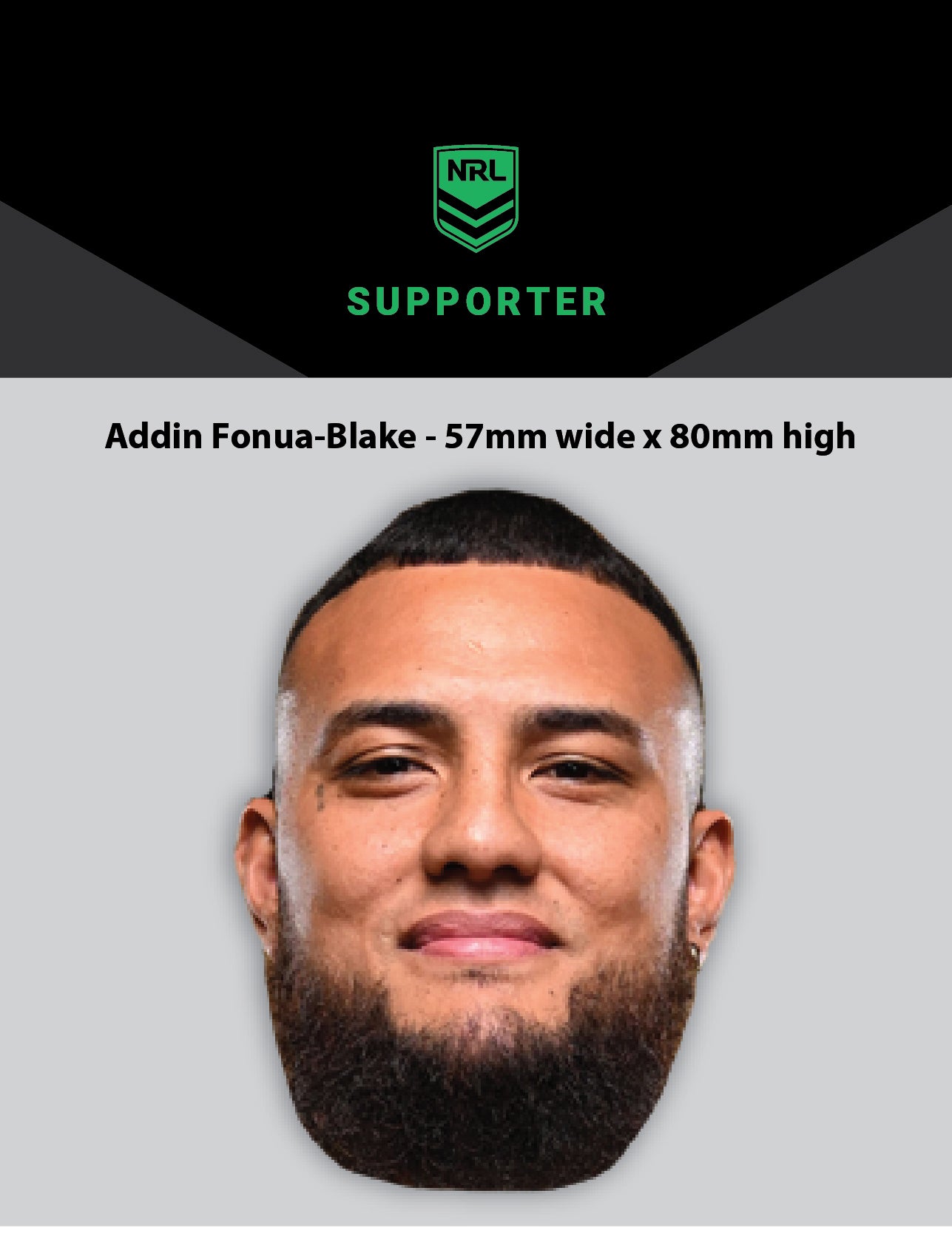 NRL Player Addin Fonua-Blake Hero Decal