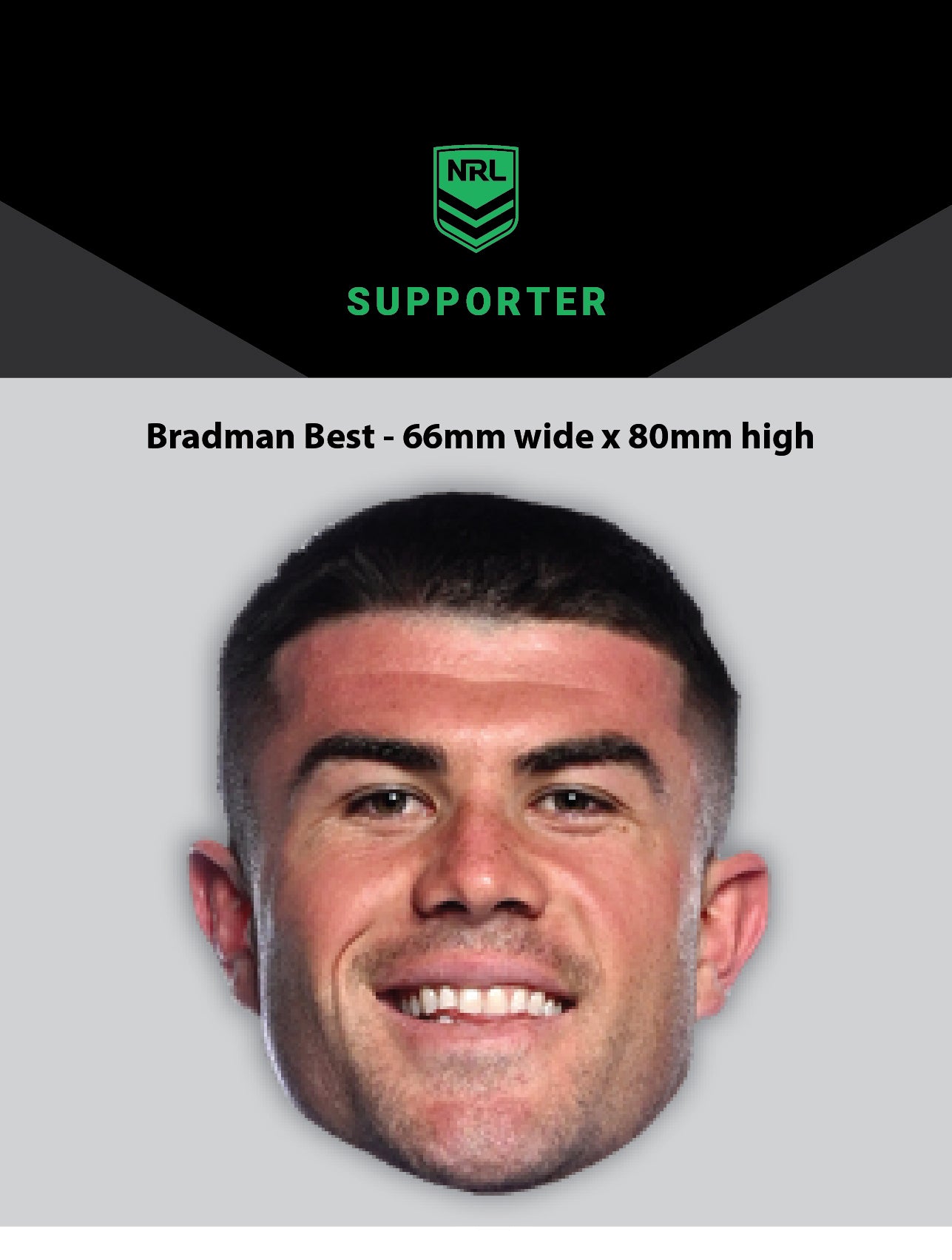 NRL Player Bradman Best Hero Decal