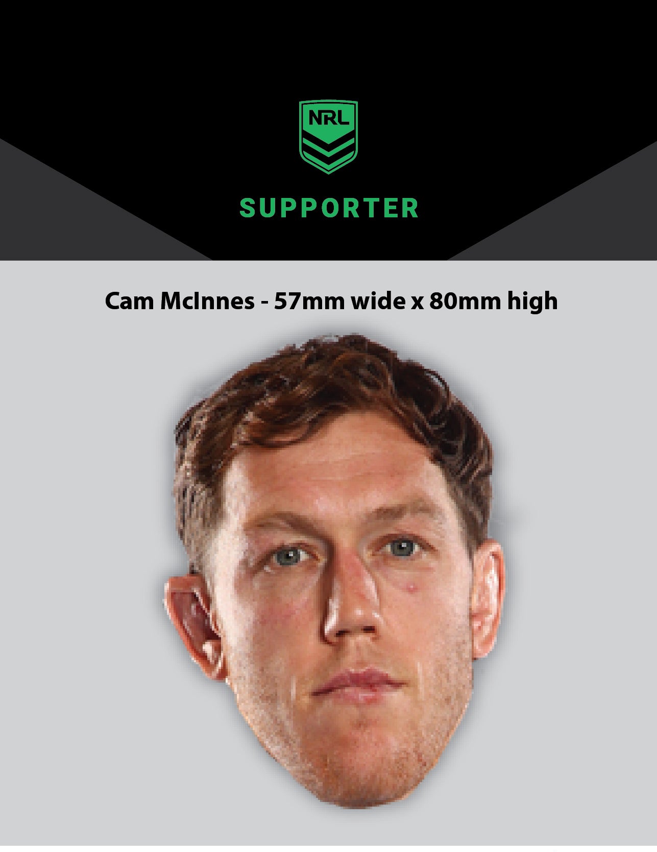 NRL Player Cam McInnes Hero Decal