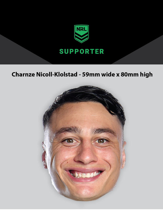 NRL Player Charnze Nicoll-Kiolstad Hero Decal
