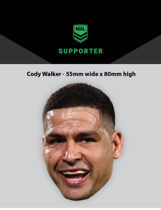 NRL Player Cody Walker Hero Decal