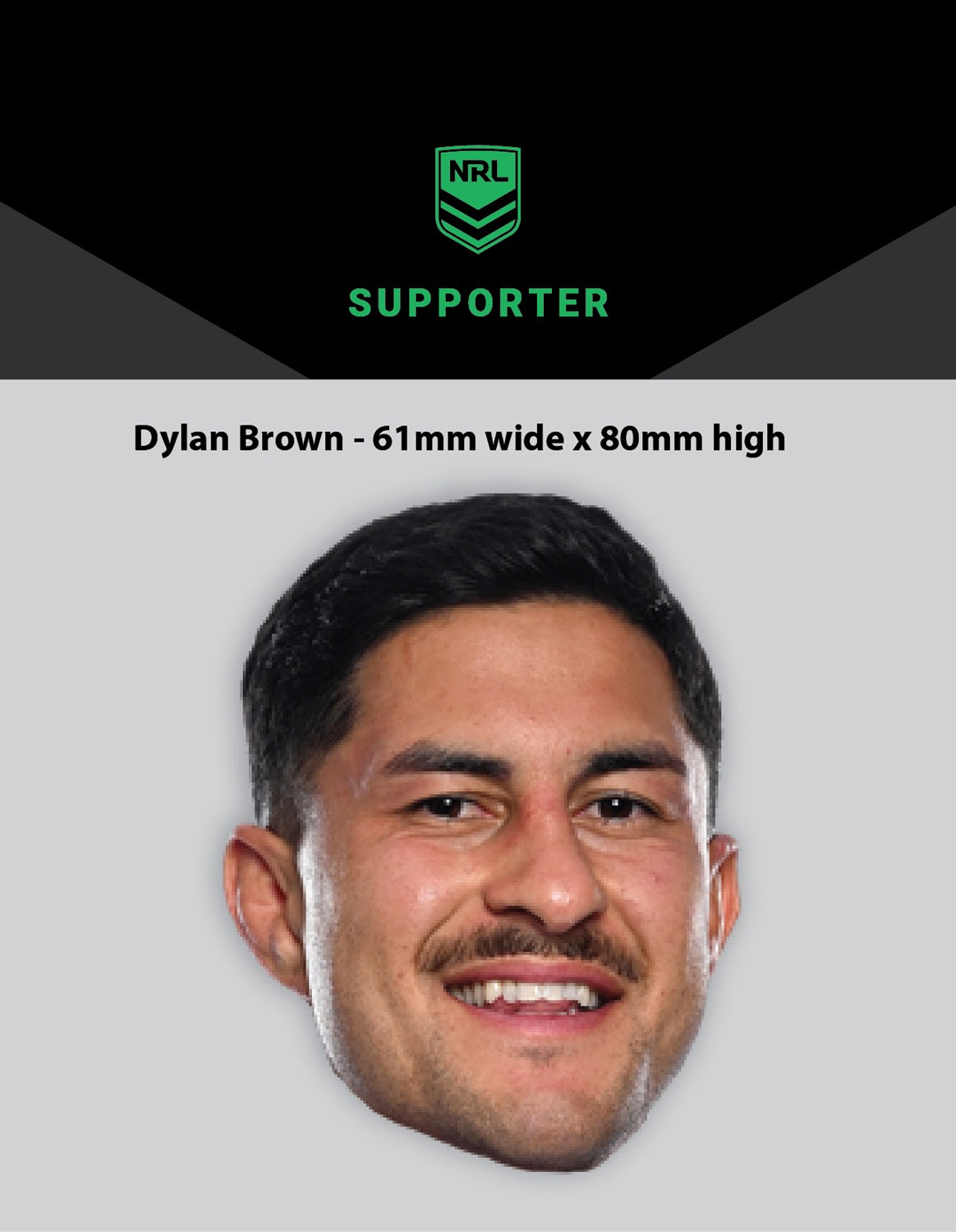 NRL Player Dylan Brown Hero Decal