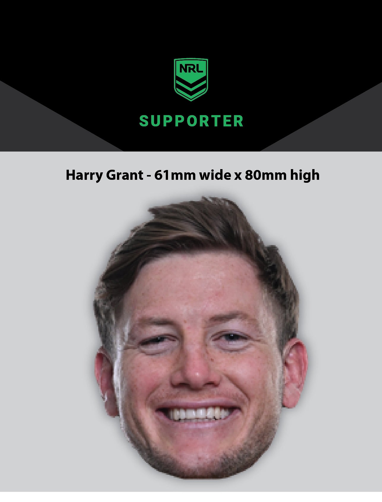 NRL Player Harry Grant Hero Decal