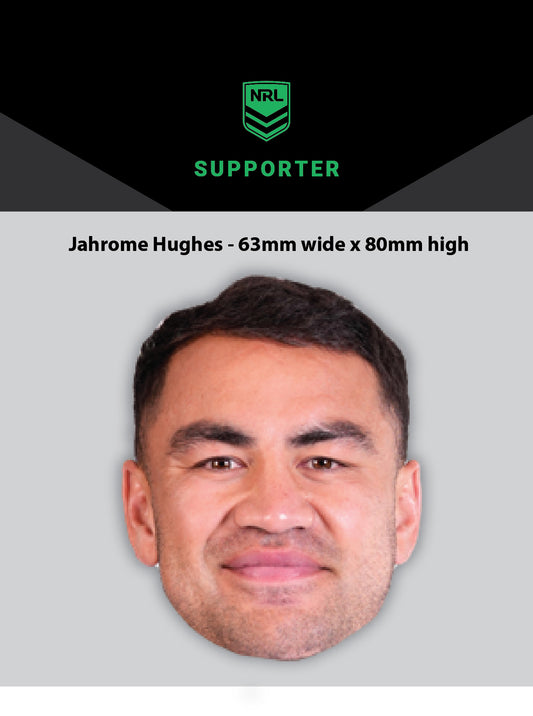 NRL Player Jahrome Hughes Hero Decal