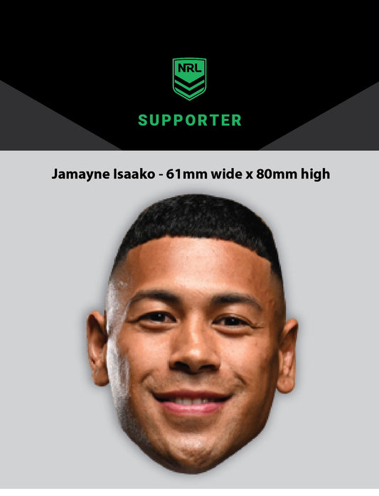 NRL Player Jamayne Isaako Hero Decal