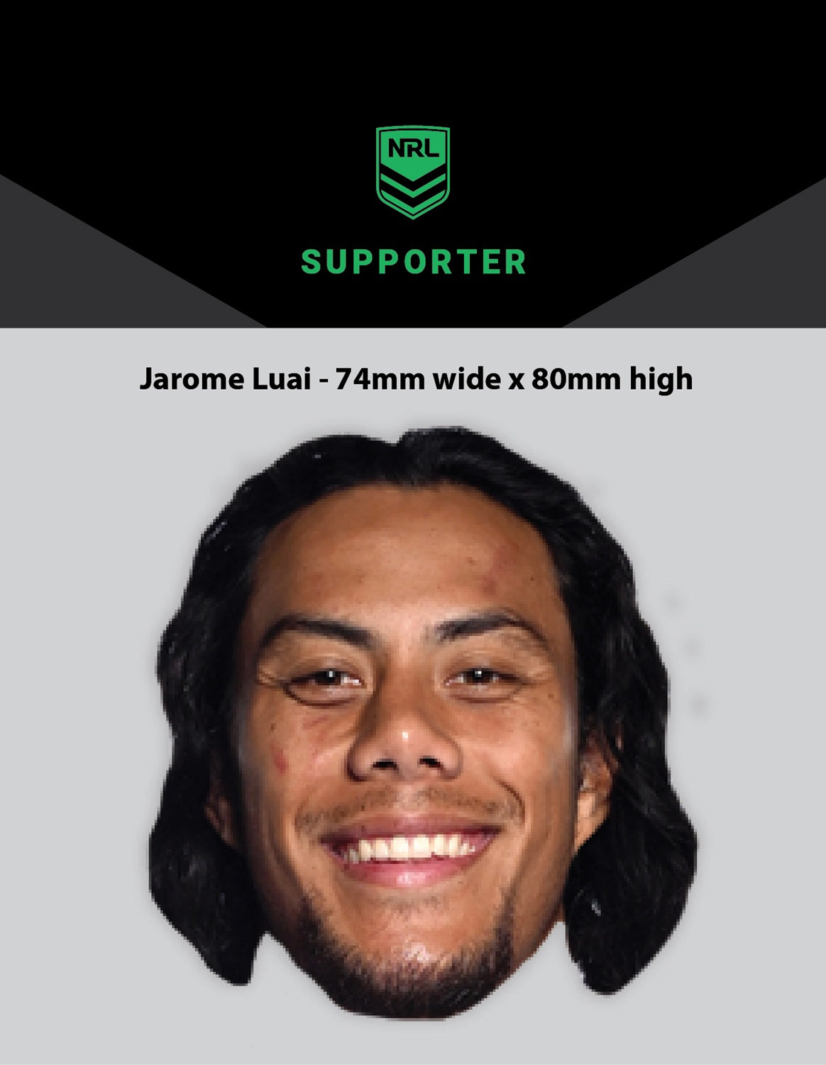 NRL Player Jarome Luai Hero Decal