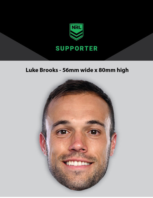 NRL Player Luke Brooks Hero Decal